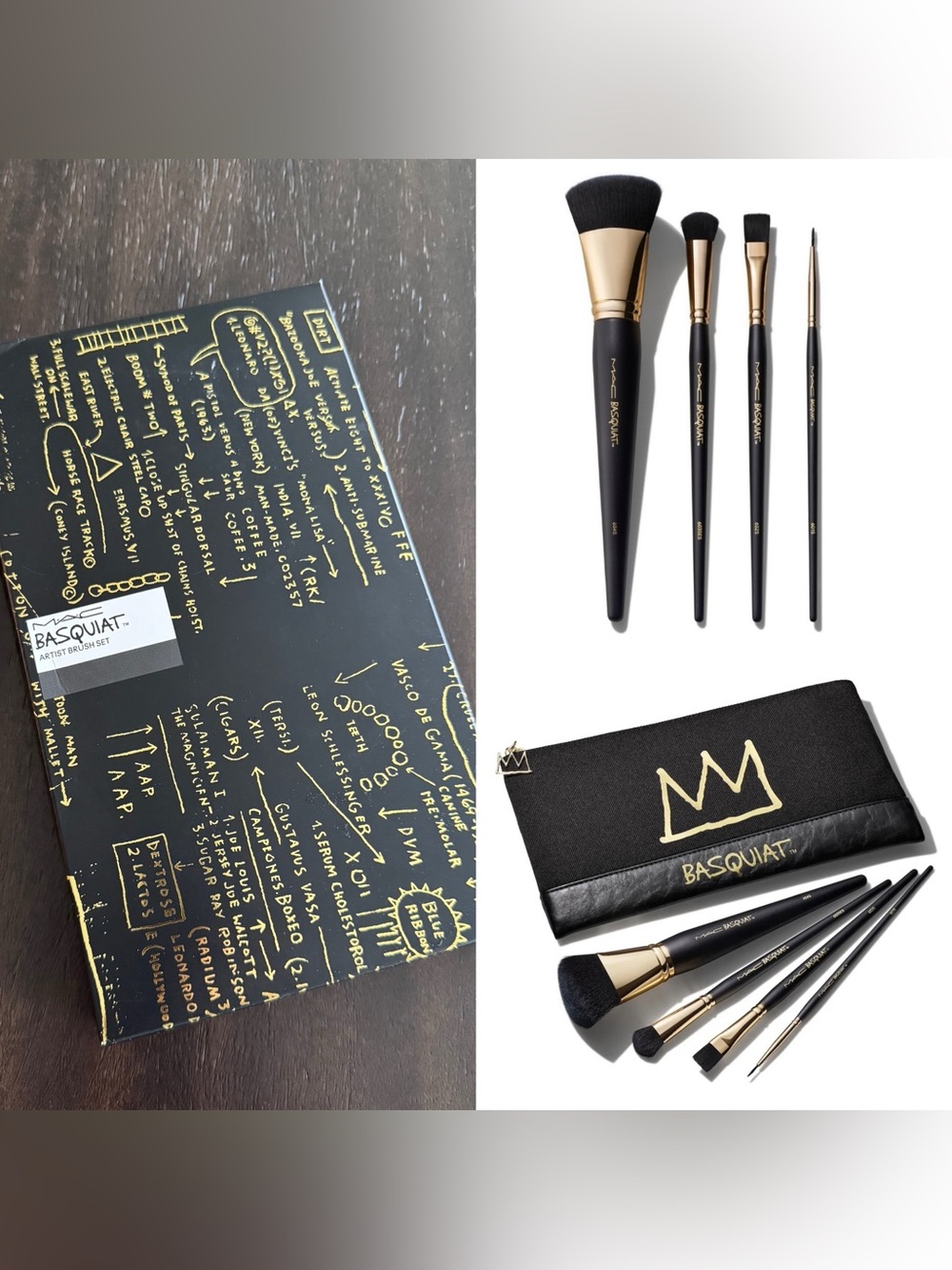 MAC Cosmetics Basquiat Artist Brush Set - Limited Edition